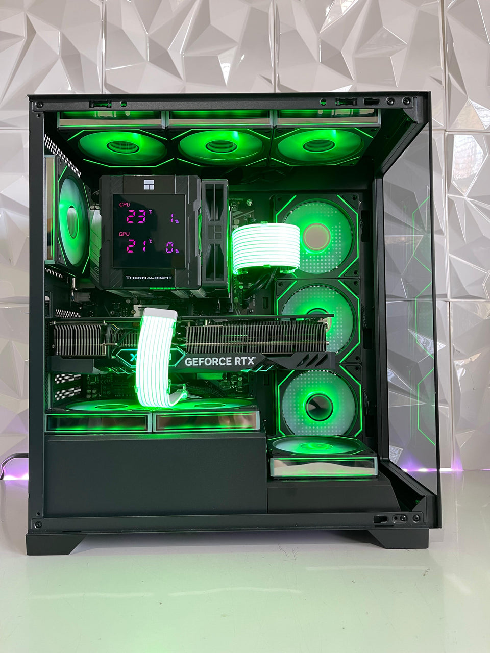 ❄️WINTER SALE❄️Dark Fusion 3 - RTX 4070/4070 Ti - i9-11900KF - 32GB - 1TB SSD