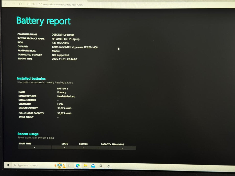 🔥BLACK FRIDAY🔥HP OMEN 17 - i7-7700HQ - 32GB RAM - 480GB SSD/1TB HDD - GTX 1050