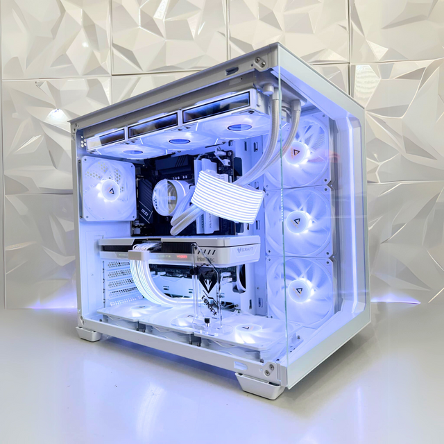 ANTEC C5 SNOW - RTX 5070/5070 Ti - R5-7500F – 7800X3D - 9950X3D