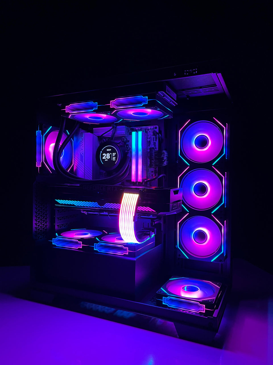 ❄️WINTER SALE❄️ Dark Fusion 2 PC – RTX 5070 12GB - R7-7800X3D - 32GB - 1TB SSD