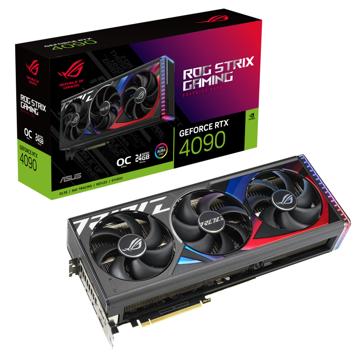 ASUS ROG Strix GeForce RTX 4090 24GB Graphics Card (Used) | 6-Month Warranty