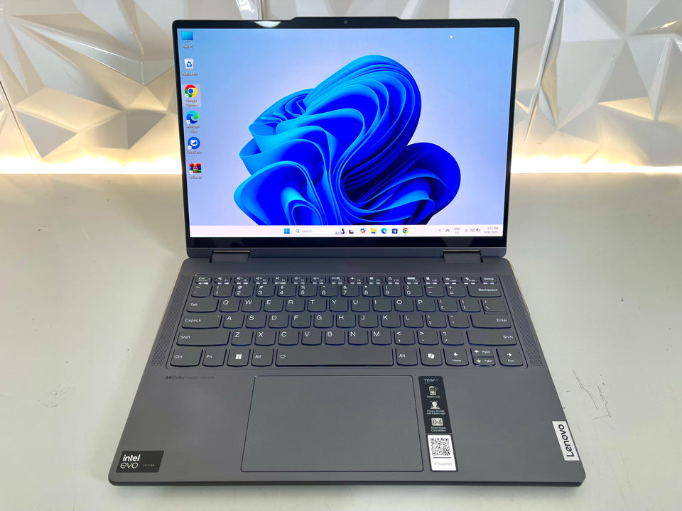 (FREE SHIP) Lenovo Yoga 7 TS Laptop - Ultra 7 155H - 32GB DDR5 - 1TB SSD - 100% Battery