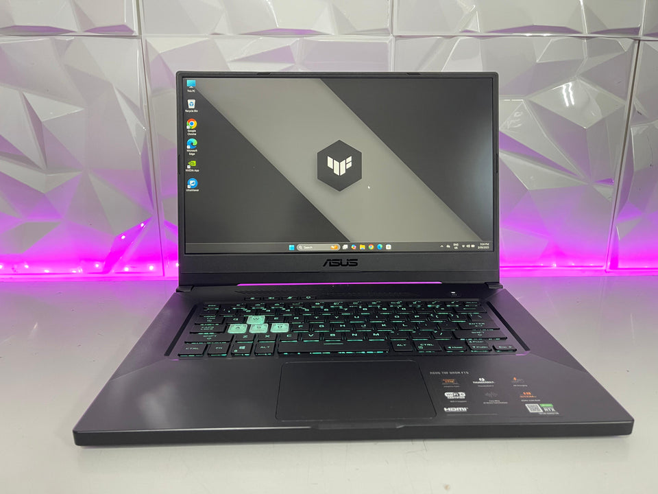 (FREE SHIP) Asus TUF Dash Laptop - i7-11370H - 32GB RAM - RTX 3070 - 512GB - 144Hz