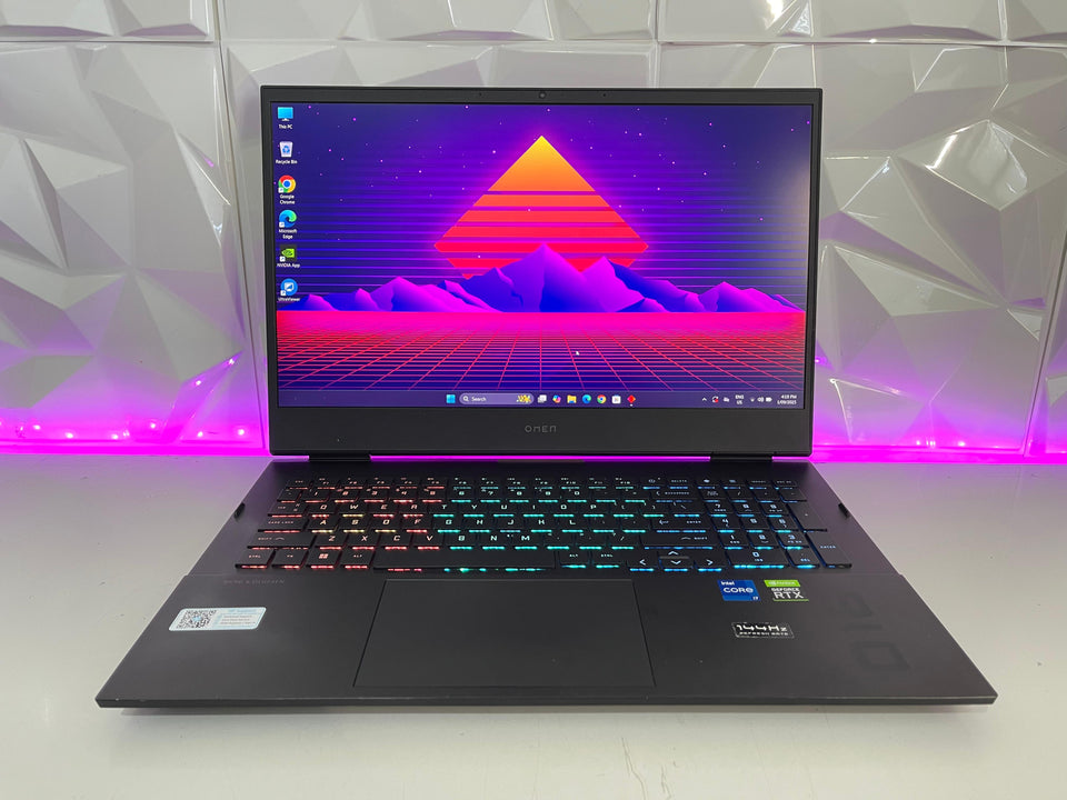 (FREE SHIP) HP Omen 16 Laptop - i7-11800H - RTX 3070 - 32GB RAM - 1TB SSD - 144Hz