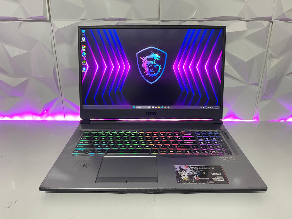 (FREE SHIP) MSI GP75 - RTX 2070 SUPER - 64GB RAM - i7-10750H - 1.5TB - FHD 240Hz