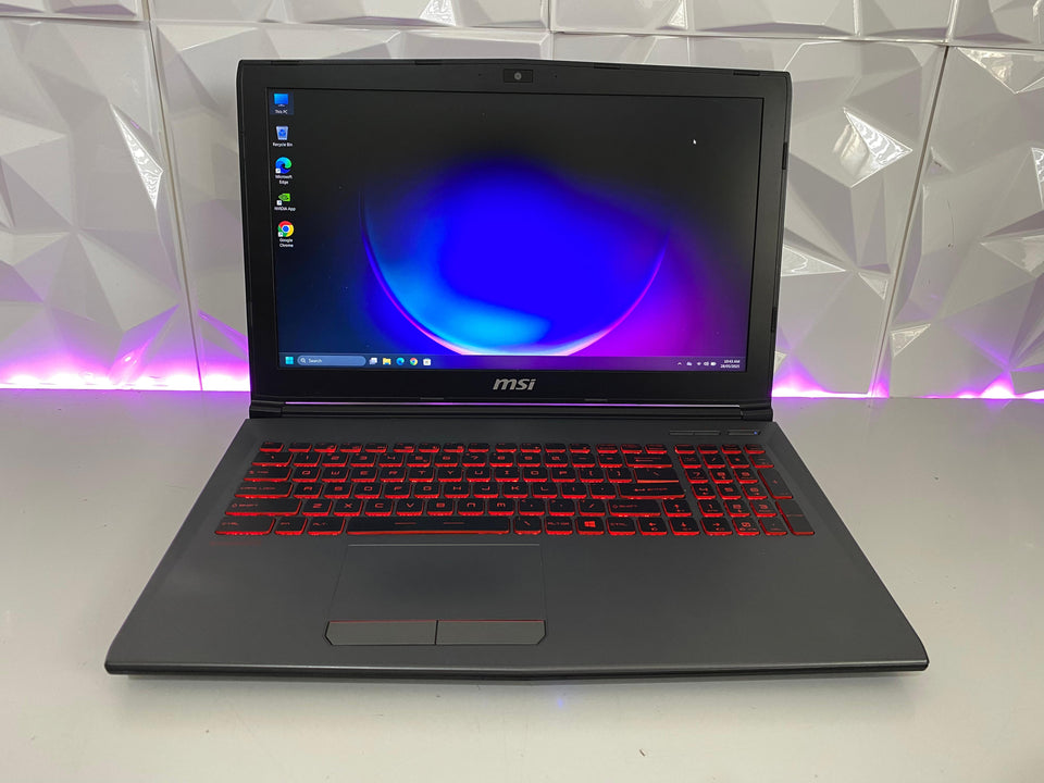 MSI Gaming Laptop - i7-8750H - 32GB RAM - 128GB SSD/1TB - GTX 1060 6GB
