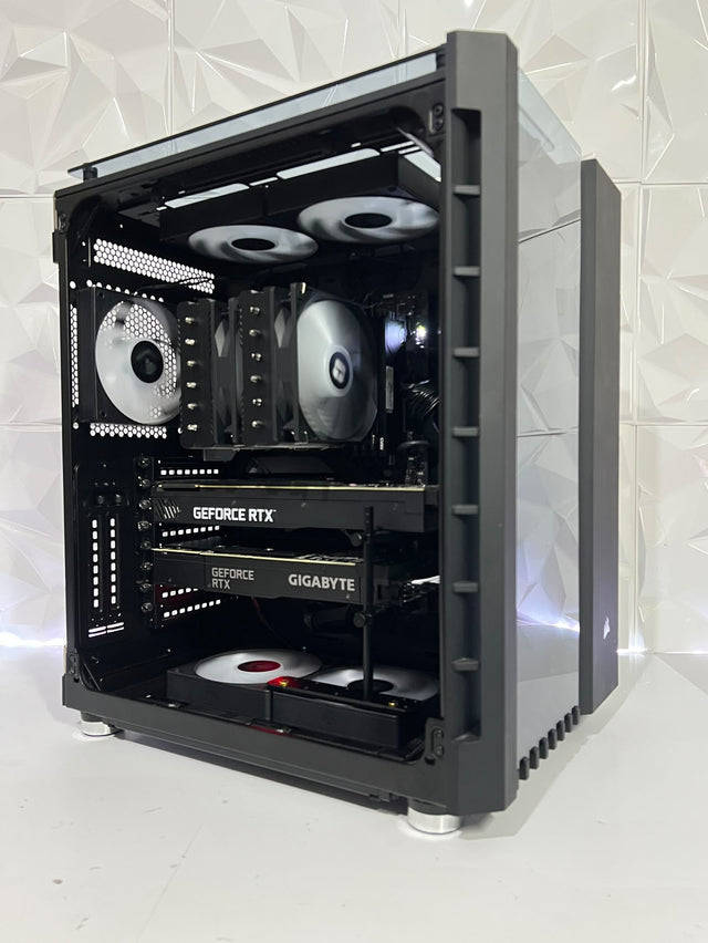 CORSAIR AI AGENT PC - R9-5900X - 2 x RTX 3090 48GB - 64/128GB RAM - 1TB SSD
