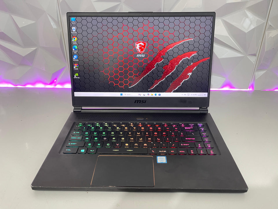 (FREE SHIP) MSI Stealth GS65 Laptop - i7-8750H - 32GB RAM - 1TB SSD - GTX 1060 - 144Hz
