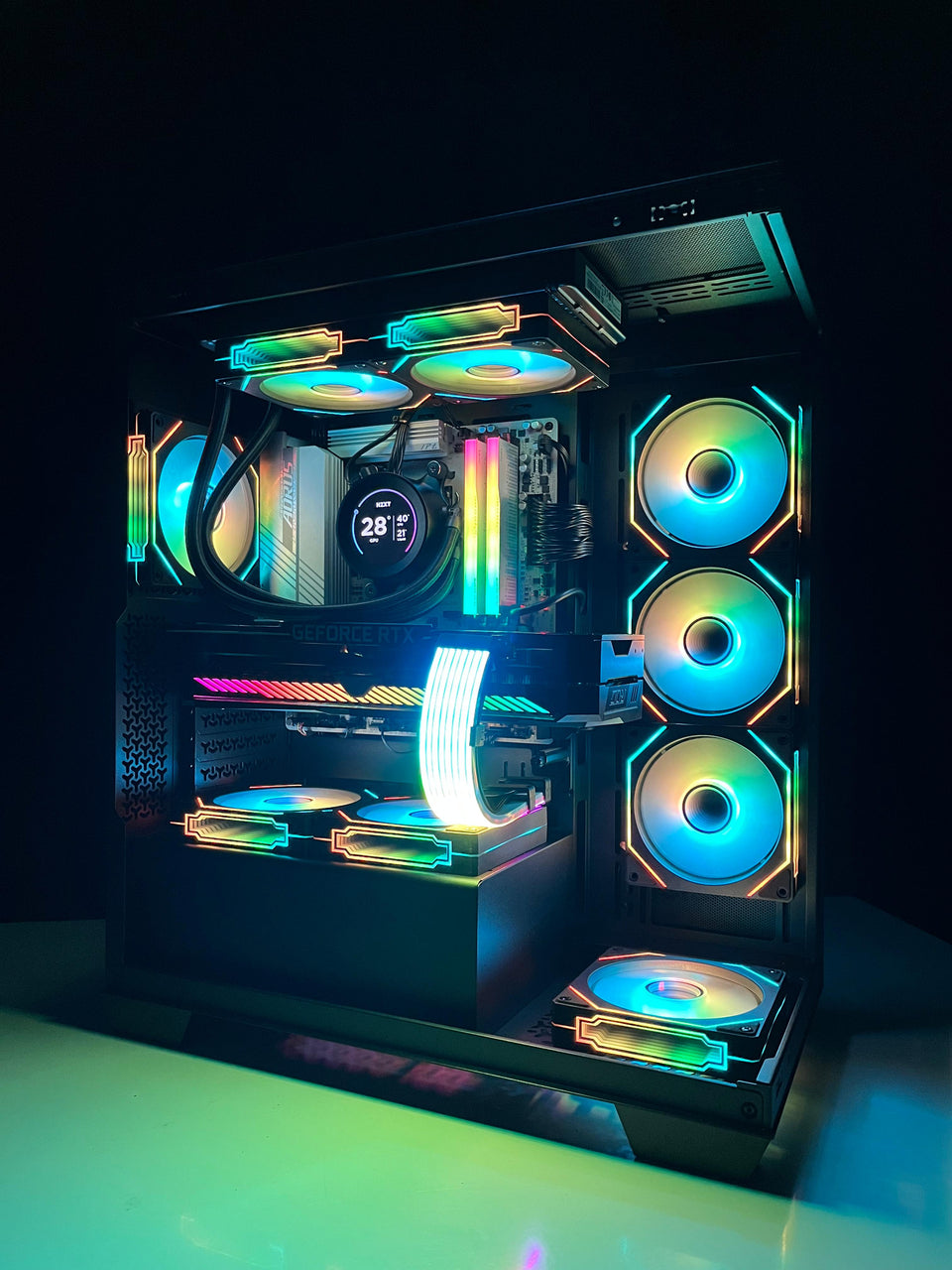 ❄️WINTER SALE❄️ Dark Fusion PC – RTX 9070XT & RTX 5070 Ti/4080 SUPER - 7800X3D