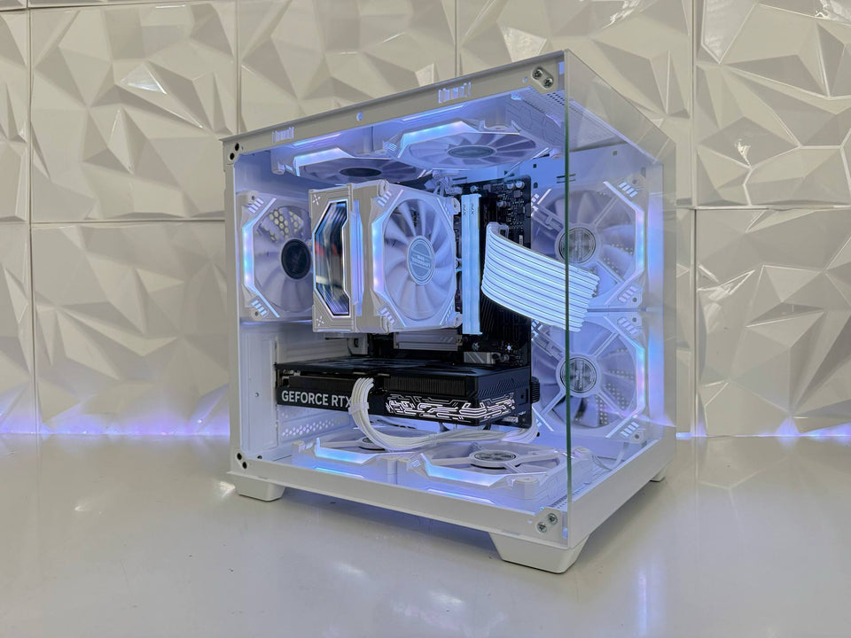 (MAY MADN3SS) Topaz x Snow PC - Ryzen 7-7700 -  RTX 5070/4070 Ti S/4080/4080 S
