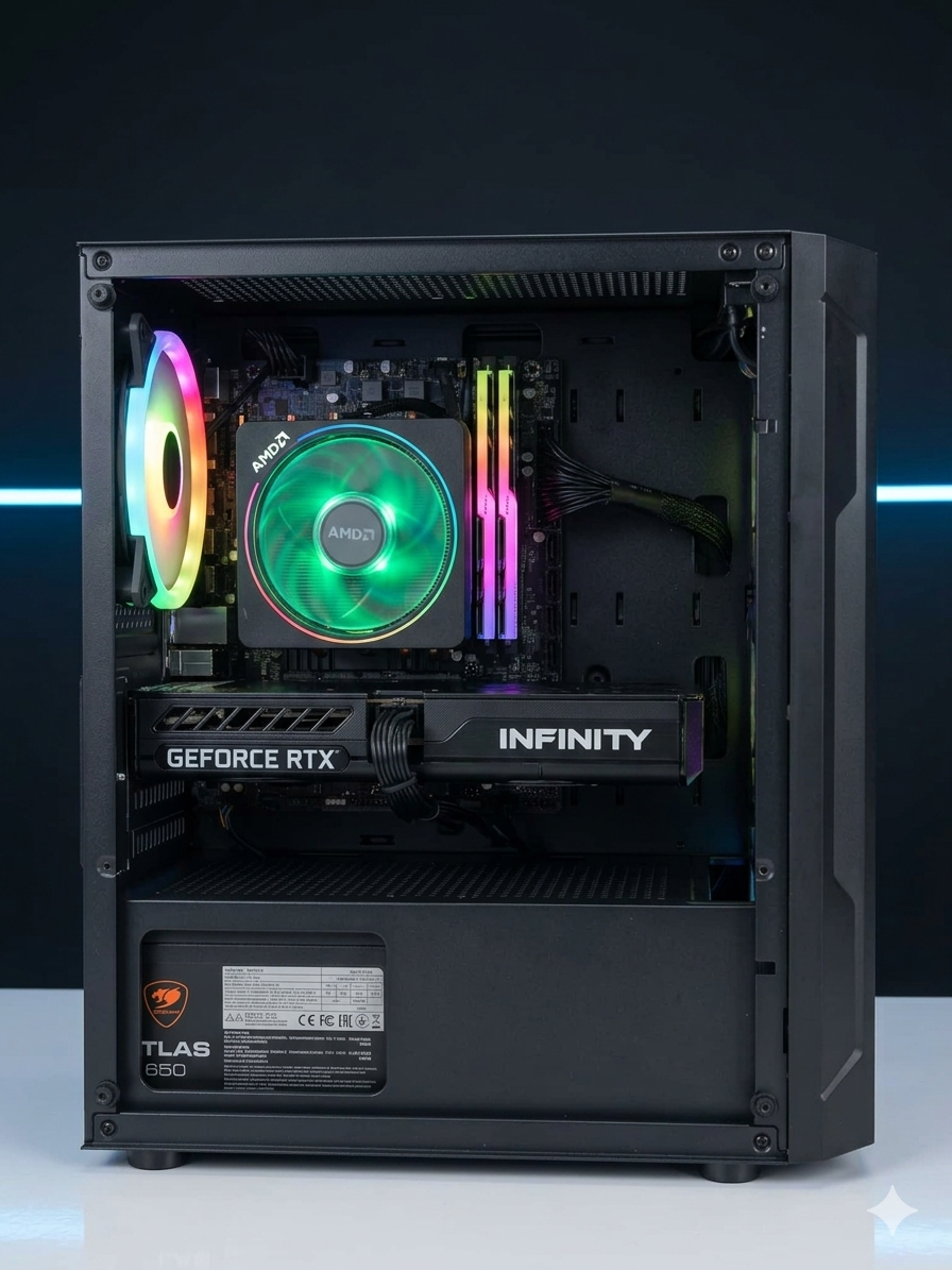 🈹MONTHLY SALE🈹TRINITY MINI PC - RTX 5060 - 5060 Ti - RX 9060 XT - 5070 PC