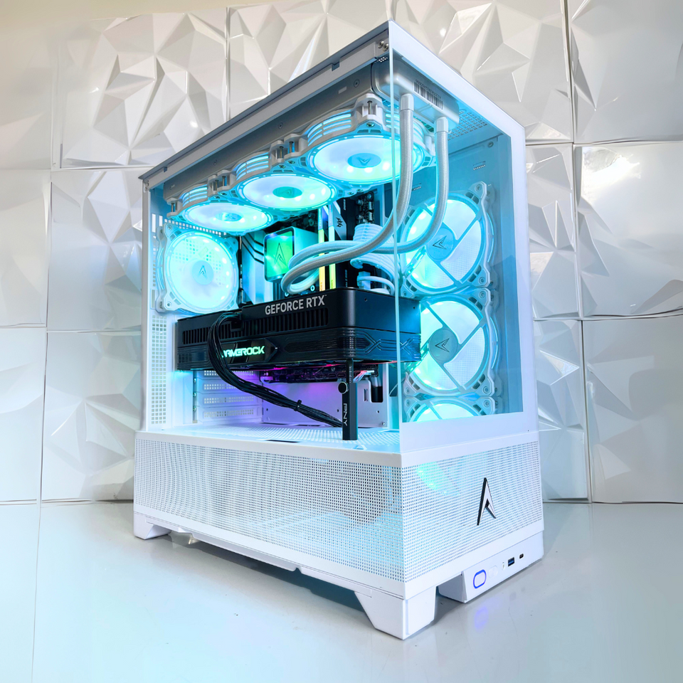 💥PROMOTION 💥PATRIOT II SNOW PC - RTX 5080 - R7-9800X3D - 32GB DDR5 - 1TB SSD