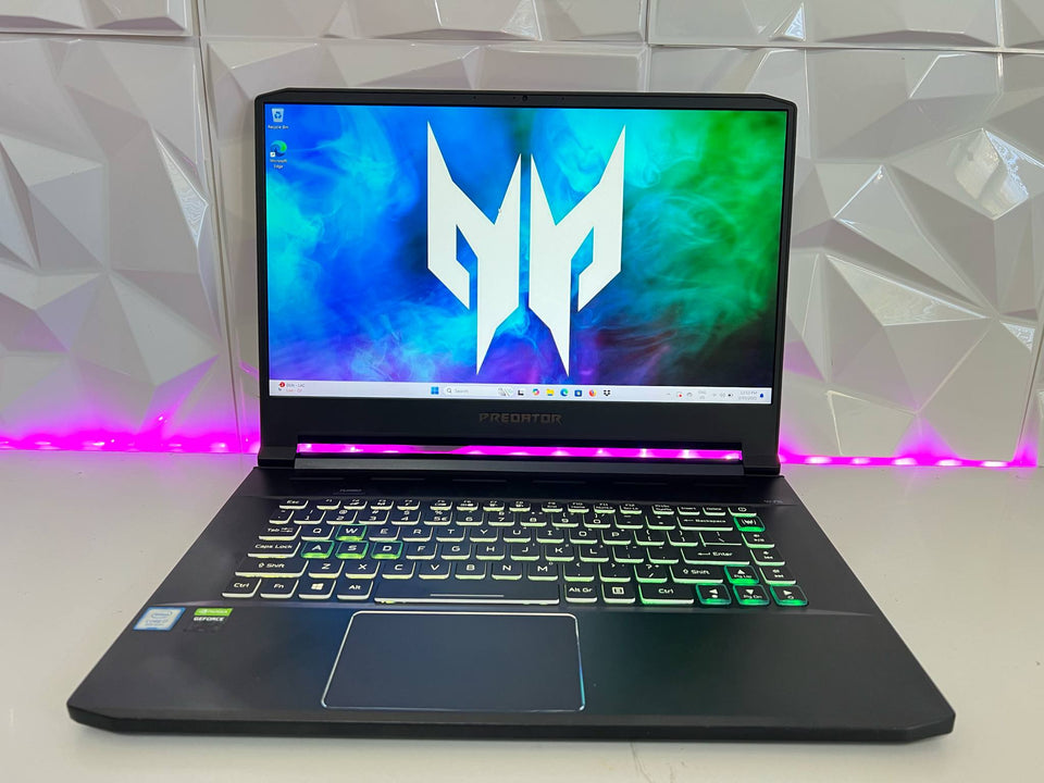 Acer Predator Laptop - RTX 2080 8GB - i7-9750H - 16GB RAM - 512GB SSD - 144Hz