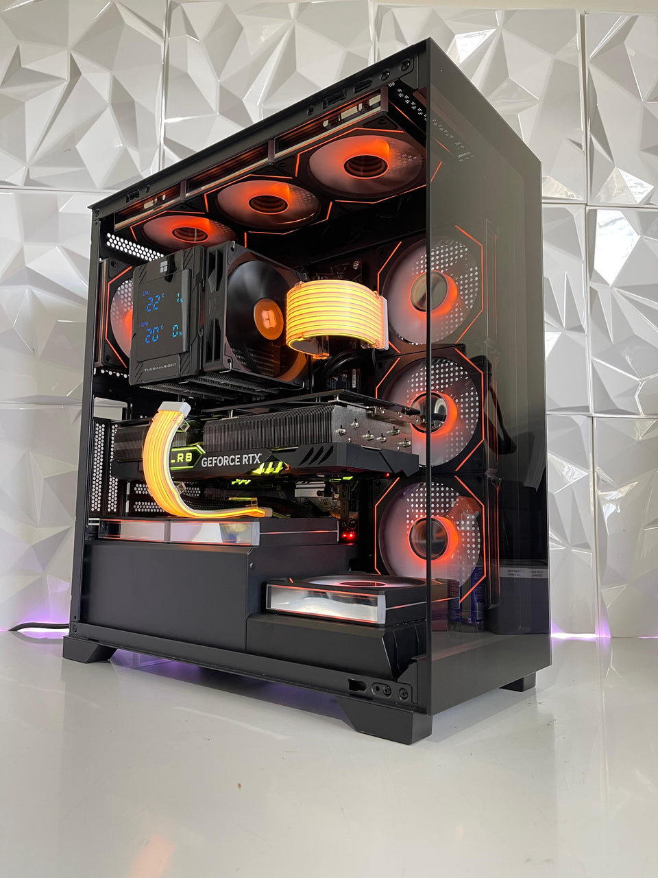 ❄️WINTER SALE❄️Dark Fusion 3 - RTX 4070/4070 Ti - i9-11900KF - 32GB - 1TB SSD
