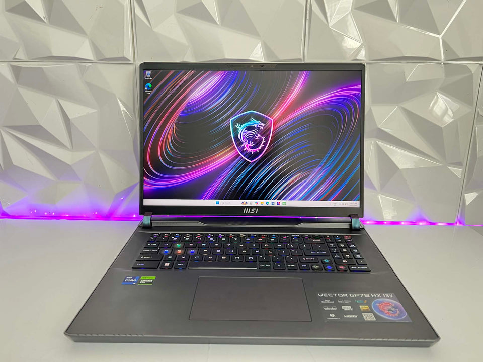 MSI VECTOR GP78 HX 13V – i9-13980HX | 32GB | 1TB SSD | RTX 4090 | 2K 240Hz | 6M WTY