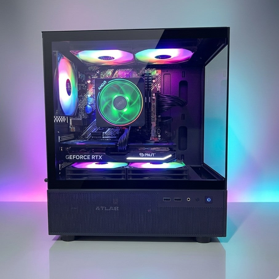 🈹MONTHLY SALE🈹ANTEC ONYX PC - RX 7600 | RTX 5050 & 5060 - RYZEN 5-5500