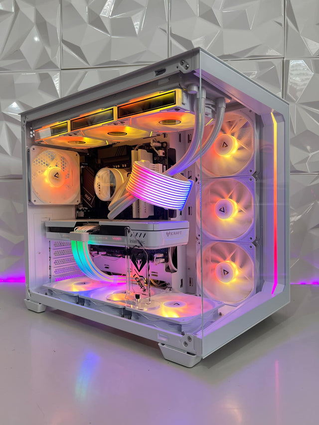 ANTEC C5 SNOW - RTX 5070/5070 Ti - R5-7500F – 7800X3D - 9950X3D