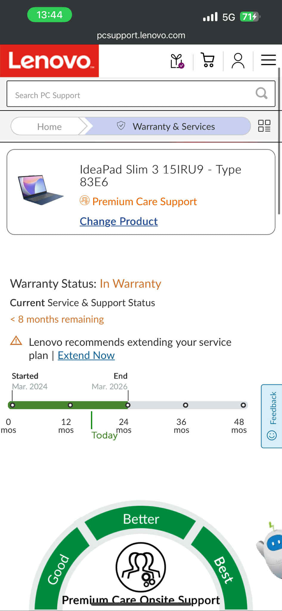 (WTY 03/26) Lenovo Ideapad 3i - Ultra 7 150U - 16GB DDR5 - 1TB SSD - FHD - FREE SHIP