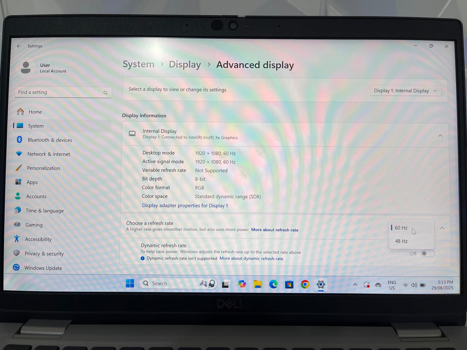 (FREE SHIP) Dell Latitude 5320 - i7-1185G7 - 32GB RAM - 512GB SSD - FHD IPS - 100% Battery