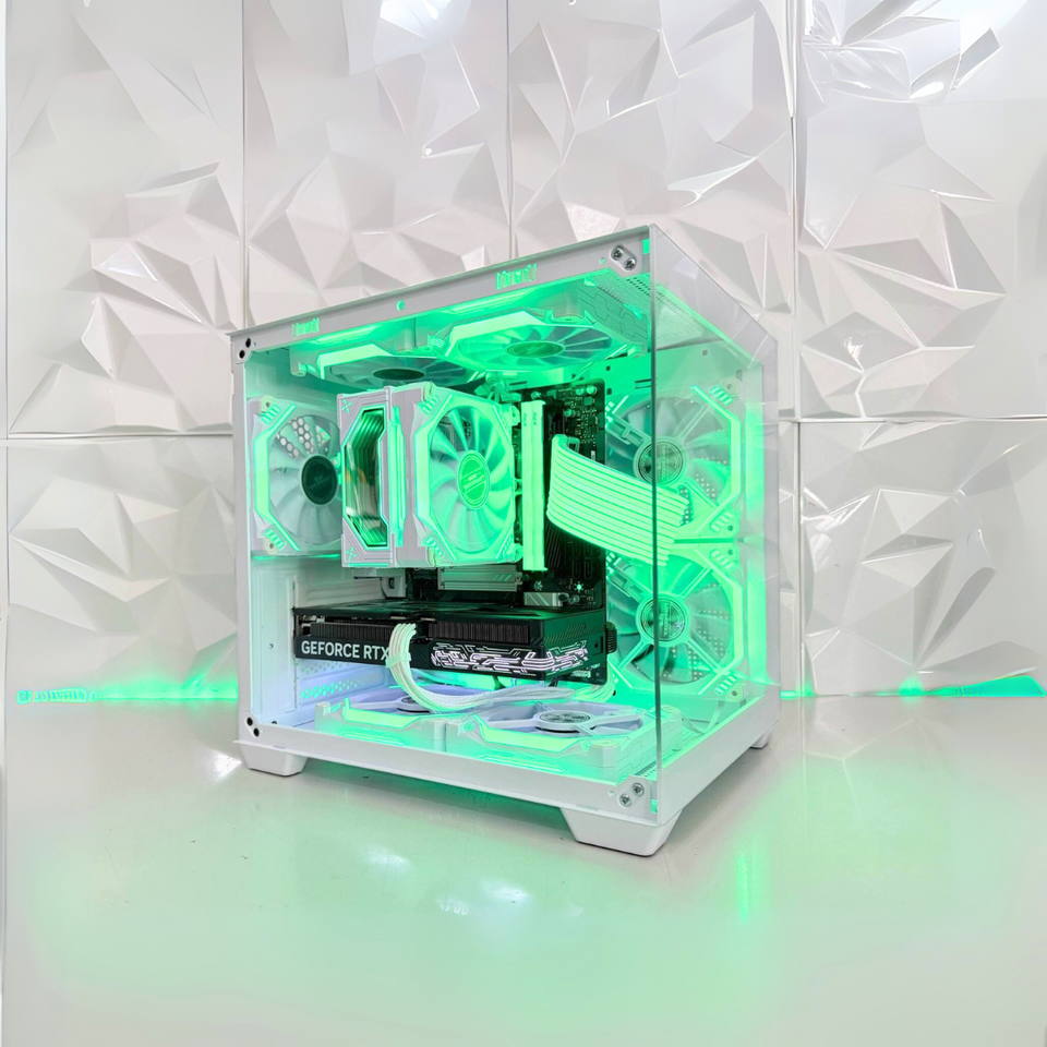 💥PROMOTION💥TOPAZ SNOW PC - RTX 5070/5070 Ti - R5-7500F – 7800X3D - 9800X3D💥
