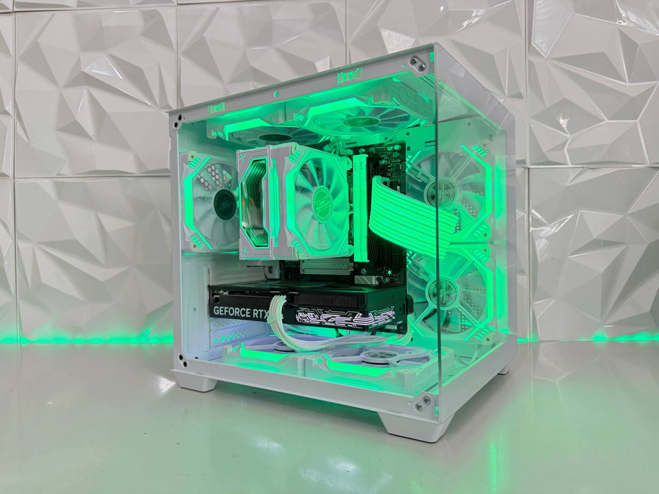 (MAY MADN3SS) Topaz x Snow PC - Ryzen 7-7700 -  RTX 5070/4070 Ti S/4080/4080 S