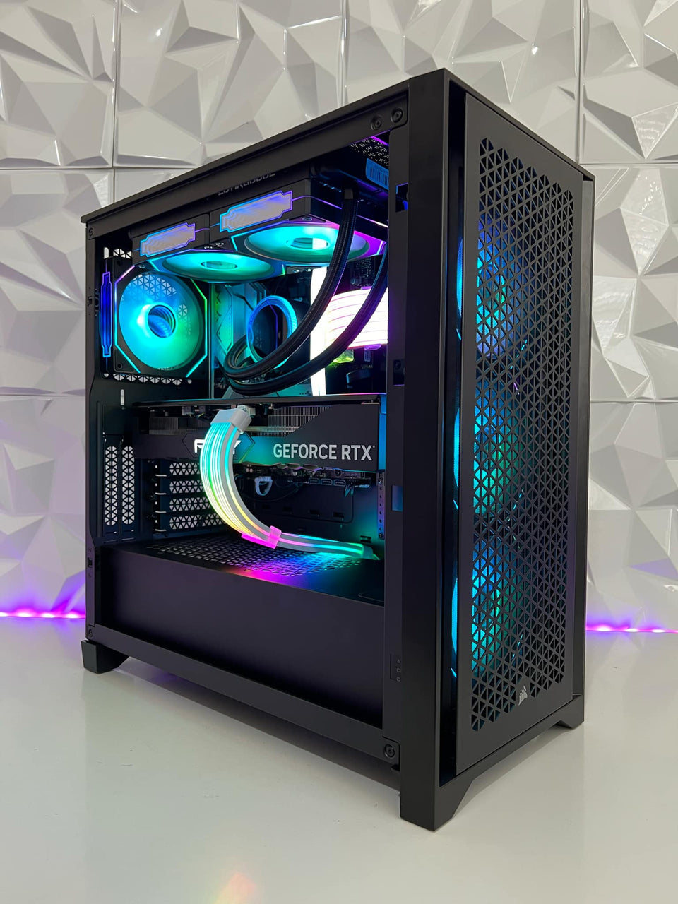 CORSAIR 4000D PC - RTX 4080 SUPER - i7-14700KF/i9-14900KF & R7-7800X3D