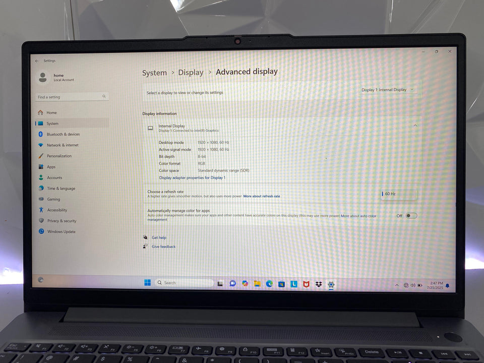(WTY 03/26) Lenovo Ideapad 3i - Ultra 7 150U - 16GB DDR5 - 1TB SSD - FHD - FREE SHIP