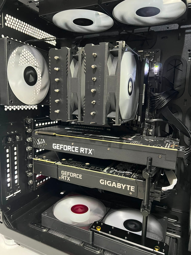 CORSAIR AI AGENT PC - R9-5900X - 2 x RTX 3090 48GB - 64/128GB RAM - 1TB SSD