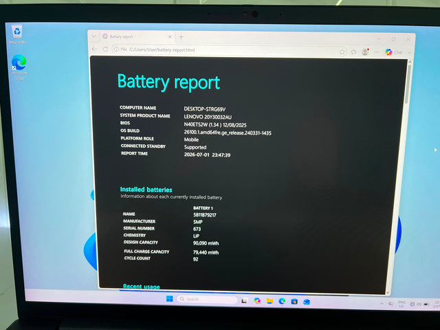 Lenovo Thinkpad P1 Gen4 - i7-11850H - 64GB RAM - RTX 3070 - 1TB Gen4 - 4K IPS