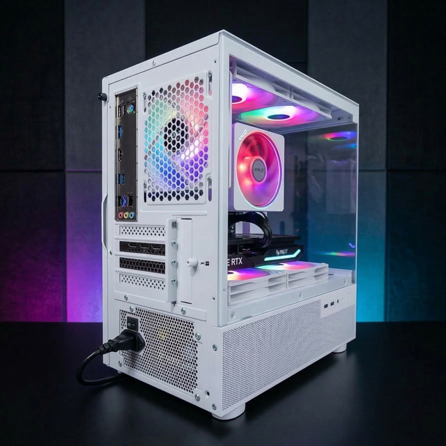 🈹MONTHLY SALE🈹ANTEC SNOW PC - RTX 5050 & 5060 - RYZEN 5-5500/5700X