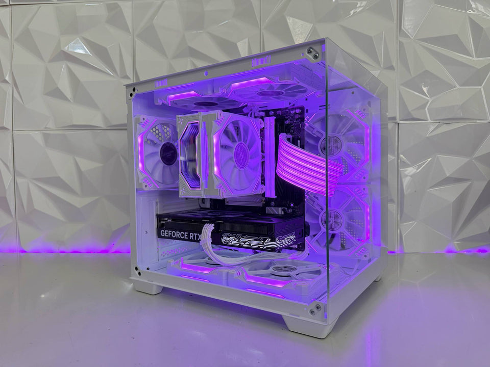 (MAY MADN3SS) Topaz x Snow PC - Ryzen 7-7700 -  RTX 5070/4070 Ti S/4080/4080 S