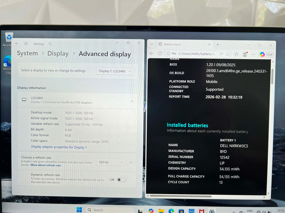 (RRP $2799) Dell XPS 13 9430 Laptop - Ultra 7-155H - 32GB RAM - 1TB SSD - FHD+ 120Hz
