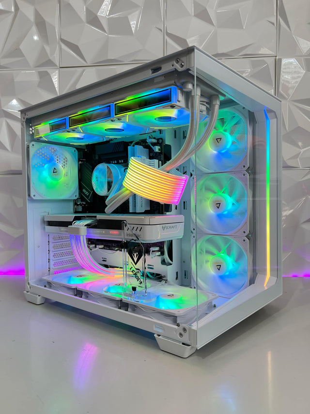 ANTEC C5 SNOW - RTX 5070/5070 Ti - R5-7500F – 7800X3D - 9950X3D