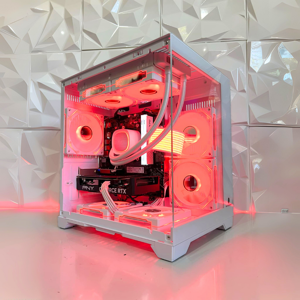 🔥SALE🔥TOPAZ SNOW II PC - RTX 5060 - R7-7800X3D - 32GB DDR5 - 1TB
