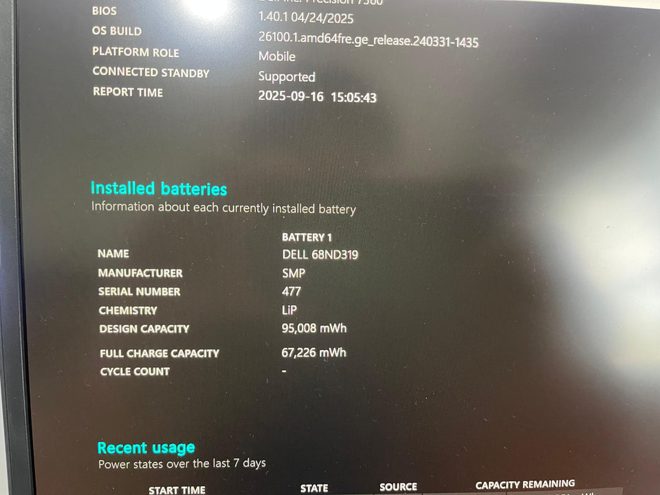 (FREE SHIP) Dell Precision 7560 Laptop - i9-11950H - 128GB RAM - 4TB SSD - RTX A3000