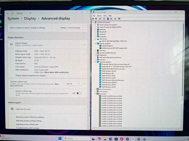 Lenovo Legion 5i – Ultra 9-275HX | 32GB | 1TB SSD | RTX 5070 | 2K 165Hz | 1Y WTY