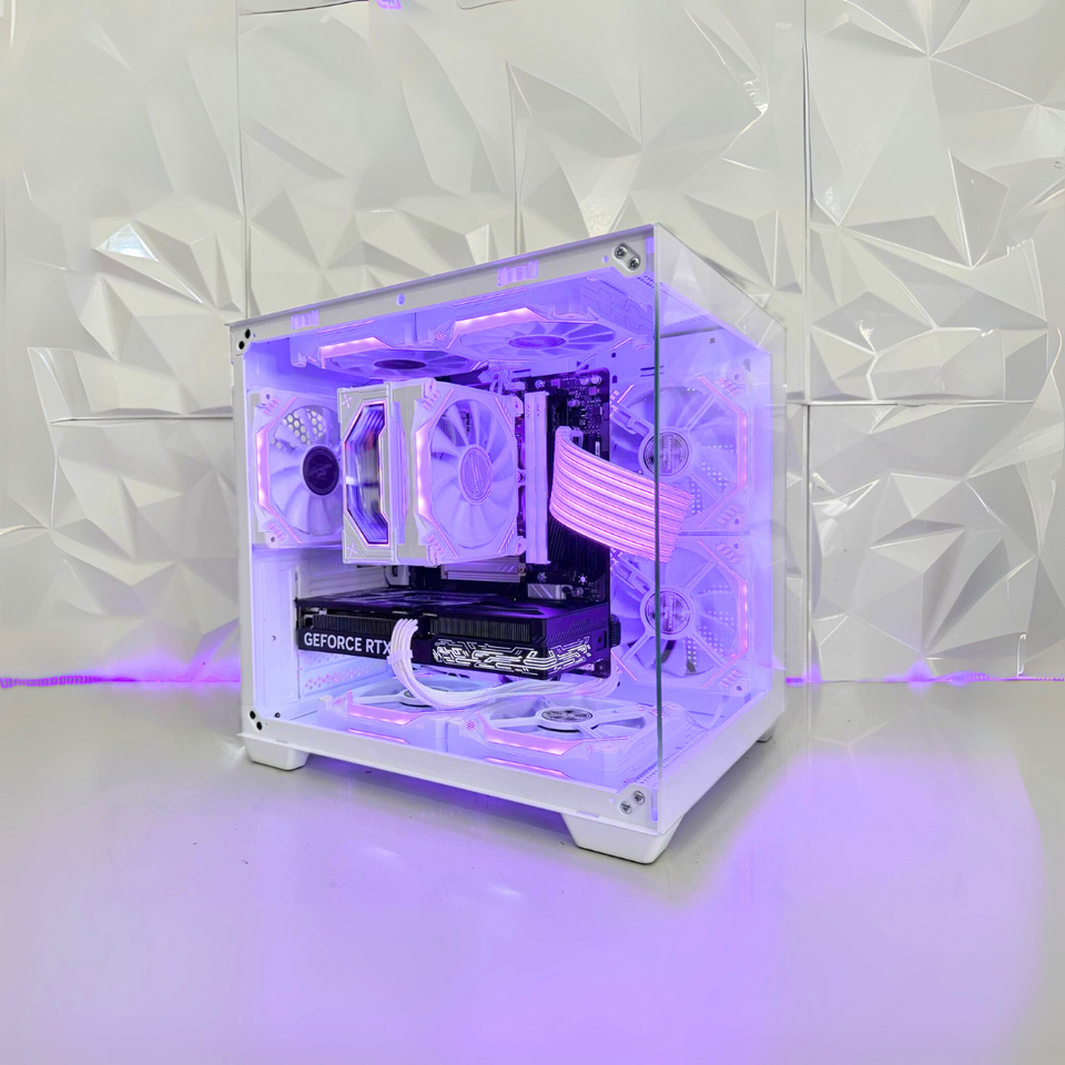 💥PROMOTION💥TOPAZ SNOW PC - RTX 5070/5070 Ti - R5-7500F – 7800X3D - 9800X3D💥