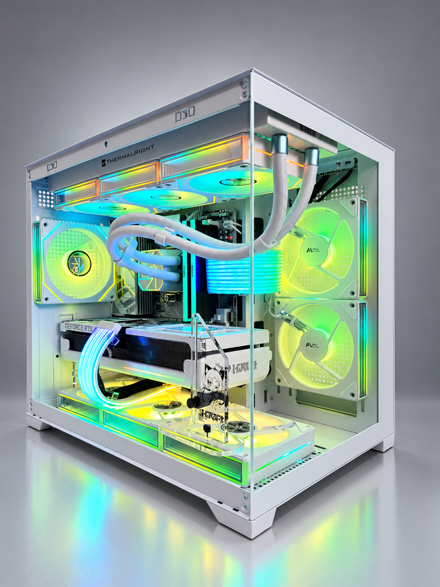 🏷️BLACK FRIDAY🏷️TOPAZ SNOW PC | RTX 5070/Ti/5080 | RYZEN 7-7700/7800X3D