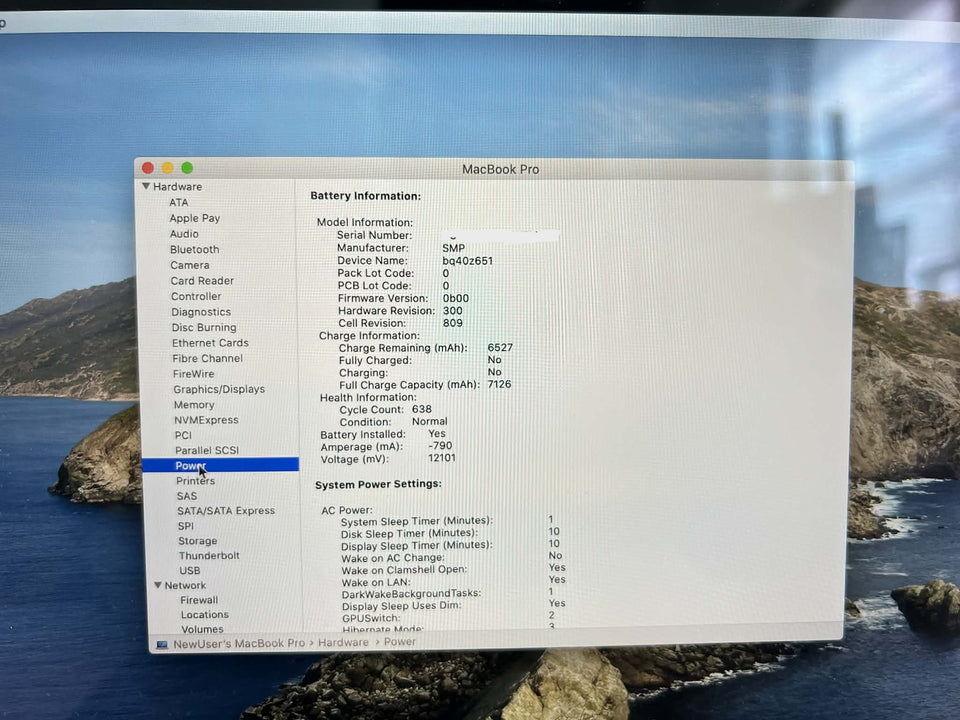 Macbook Pro 16 2019 - Intel i9 - 32GB RAM - 2TB SSD - AMD Radeon Pro 5500M