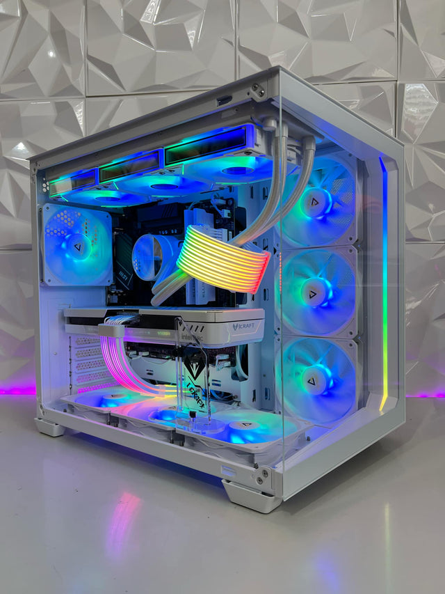 ANTEC C5 SNOW - RTX 5070/5070 Ti - R5-7500F – 7800X3D - 9950X3D