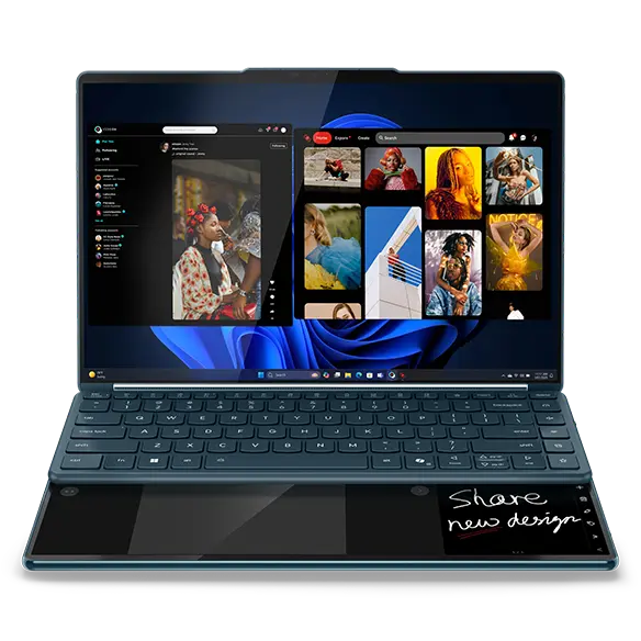 Lenovo Yoga Book 9i G10 - Ultra 9-285H - 32GB RAM - 1TB SSD - Dual 2.8K OLED - 1Y WTY