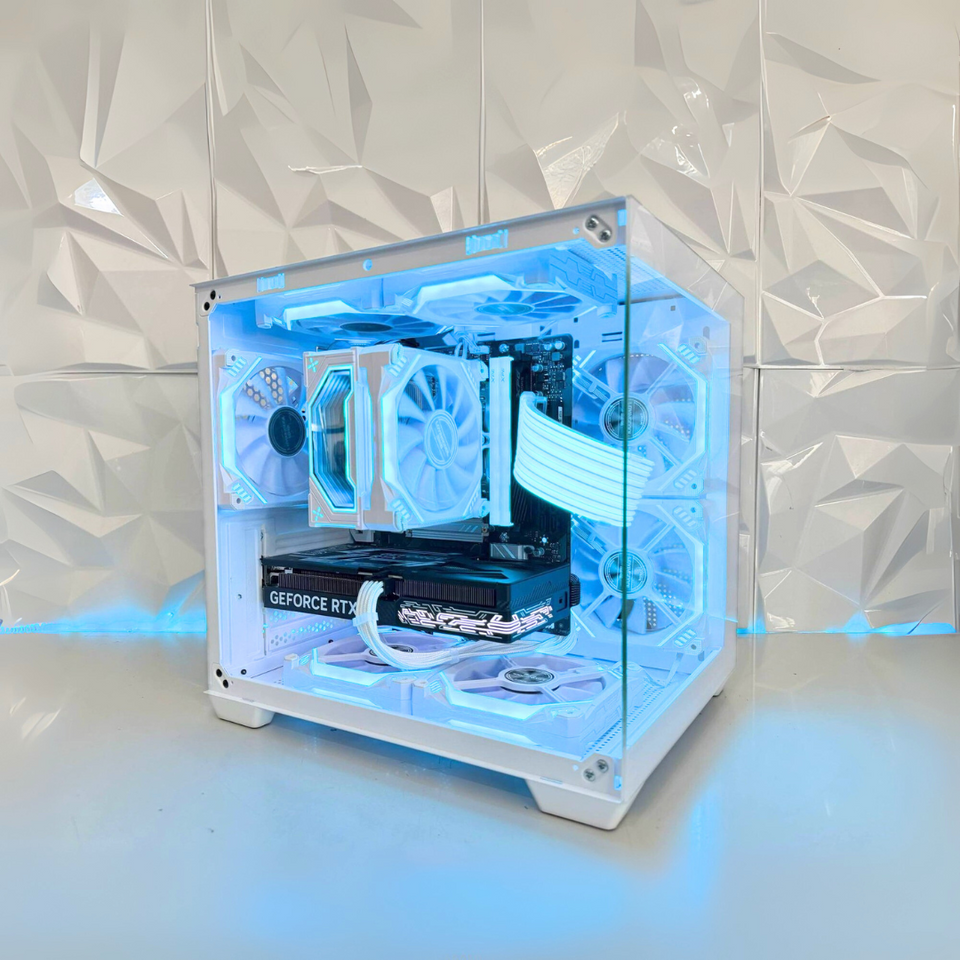 💥PROMOTION💥TOPAZ SNOW PC - RTX 5070/5070 Ti - R5-7500F – 7800X3D - 9800X3D💥