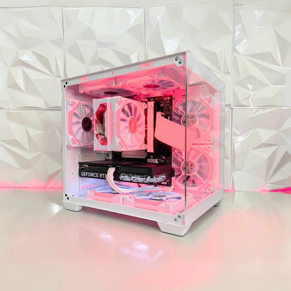 💥PROMOTION💥TOPAZ SNOW PC - RTX 5070/5070 Ti - R5-7500F – 7800X3D - 9800X3D💥