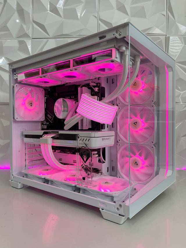 ANTEC C5 SNOW - RTX 5070/5070 Ti - R5-7500F – 7800X3D - 9950X3D