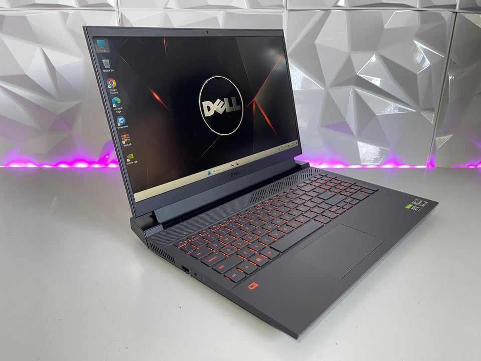 (FREE SHIP) Dell G15 Gaming Laptop - R5-6600H - 32GB DDR5 - RTX 3050 - 512GB - 120Hz