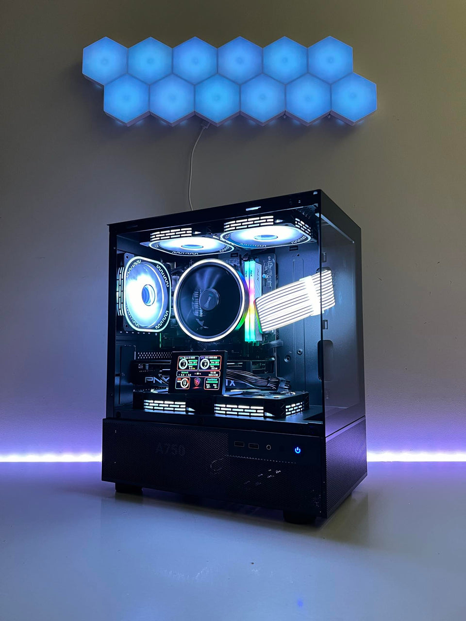 ❄️WINTER SALE❄️ONYX S PC❄️ RTX 5060 Ti 16GB/5070 12GB - R5-7500F – 9800X3D❄️