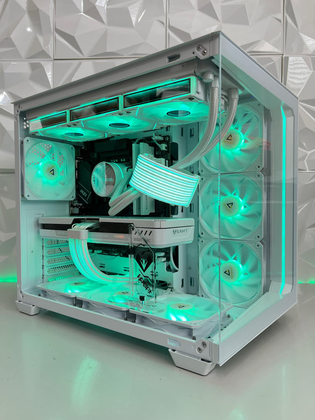 ANTEC C5 SNOW - RTX 5070/5070 Ti - R5-7500F – 7800X3D - 9950X3D