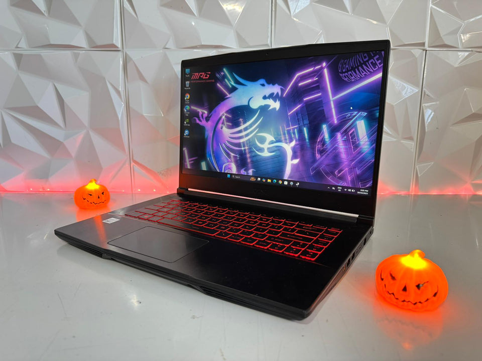 🎃SPOKY SALE🎃MSI GF65 - i7-10750H - RTX 3060 - 32GB RAM - 512GB SSD - 144Hz
