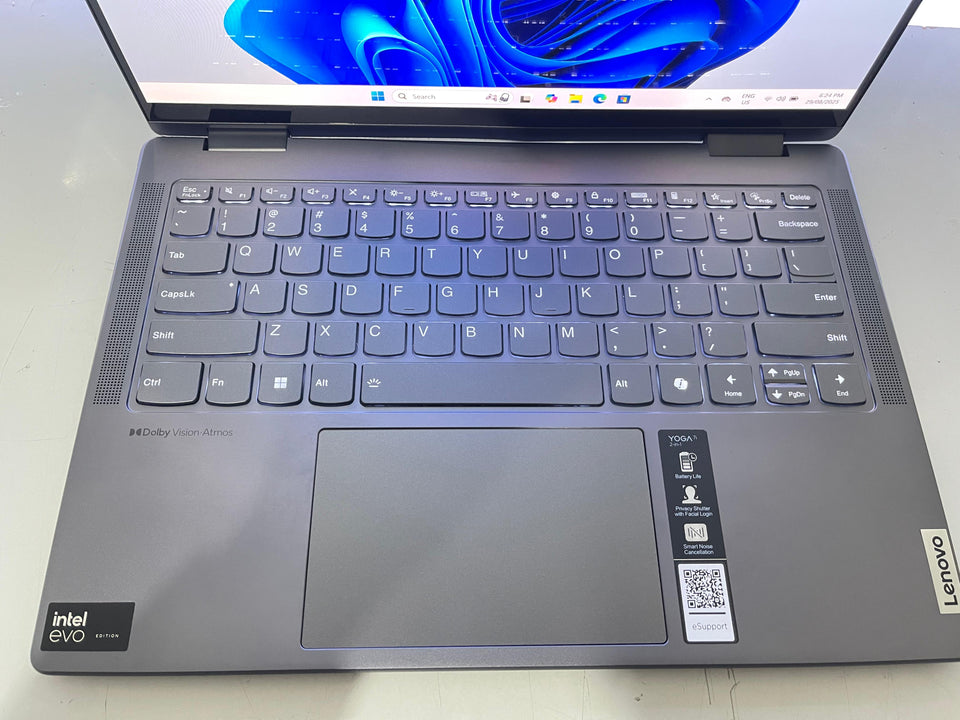 (FREE SHIP) Lenovo Yoga 7 TS Laptop - Ultra 7 155H - 16GB DDR5 - 512GB SSD - 100% Battery