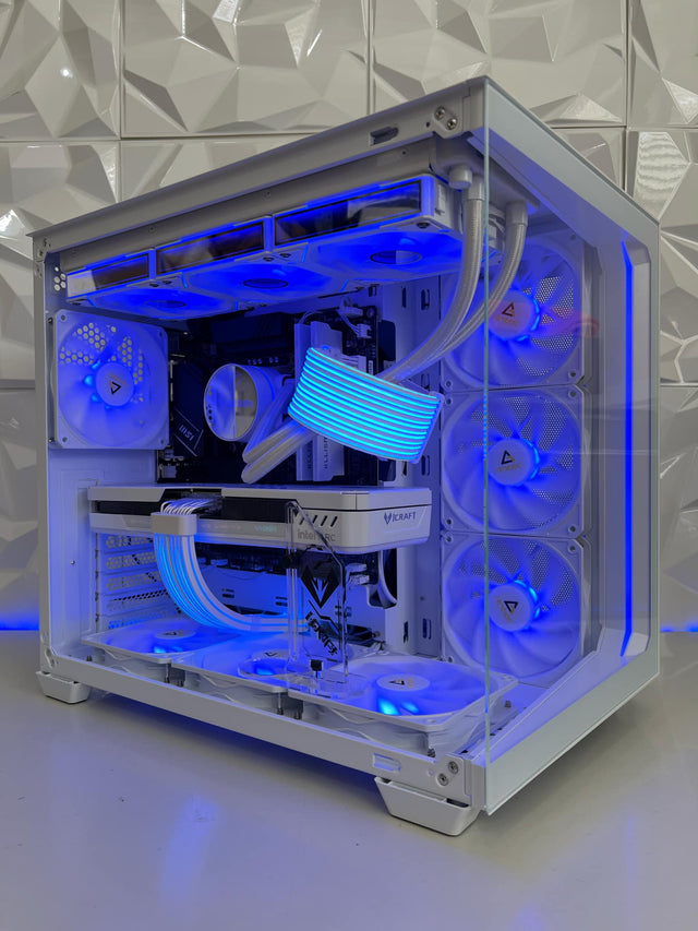 ANTEC C5 SNOW - RTX 5070/5070 Ti - R5-7500F – 7800X3D - 9950X3D